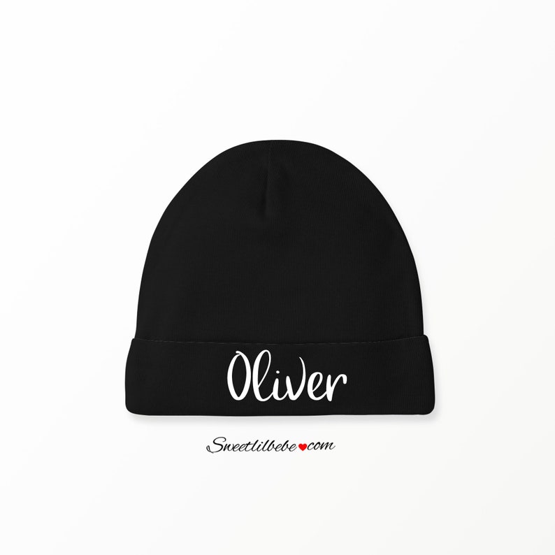 personalized baby beanie