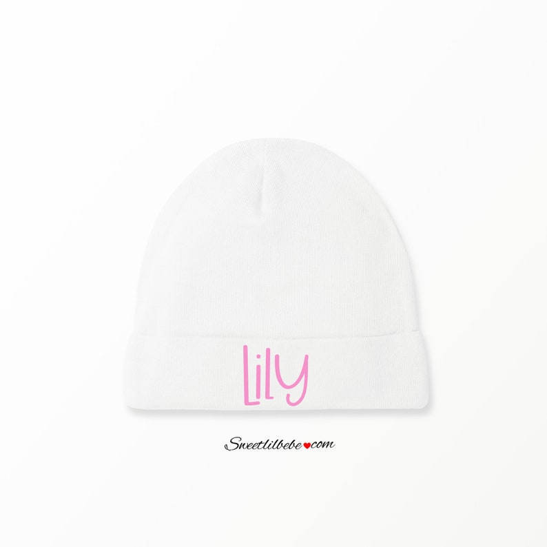 personalized baby beanie