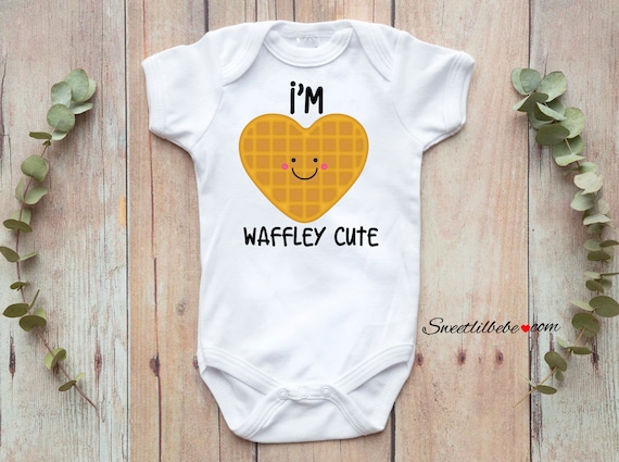 Waffle Baby Onesie® Baby Shower Gift 