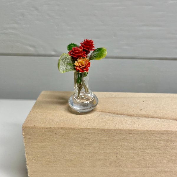 Miniature Flower and Vase