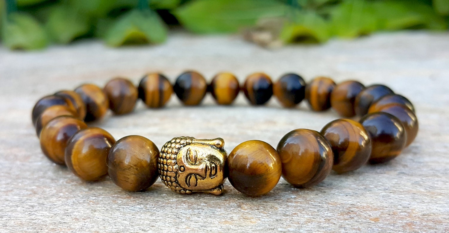 Tiger eye buddha bracelet sale
