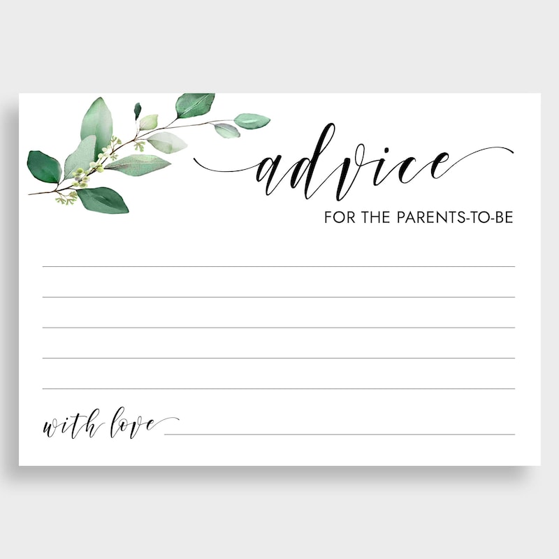 Advice Cards - Etsy