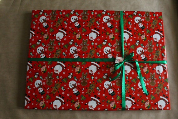 Moody and Dark Floral Wrapping Paper