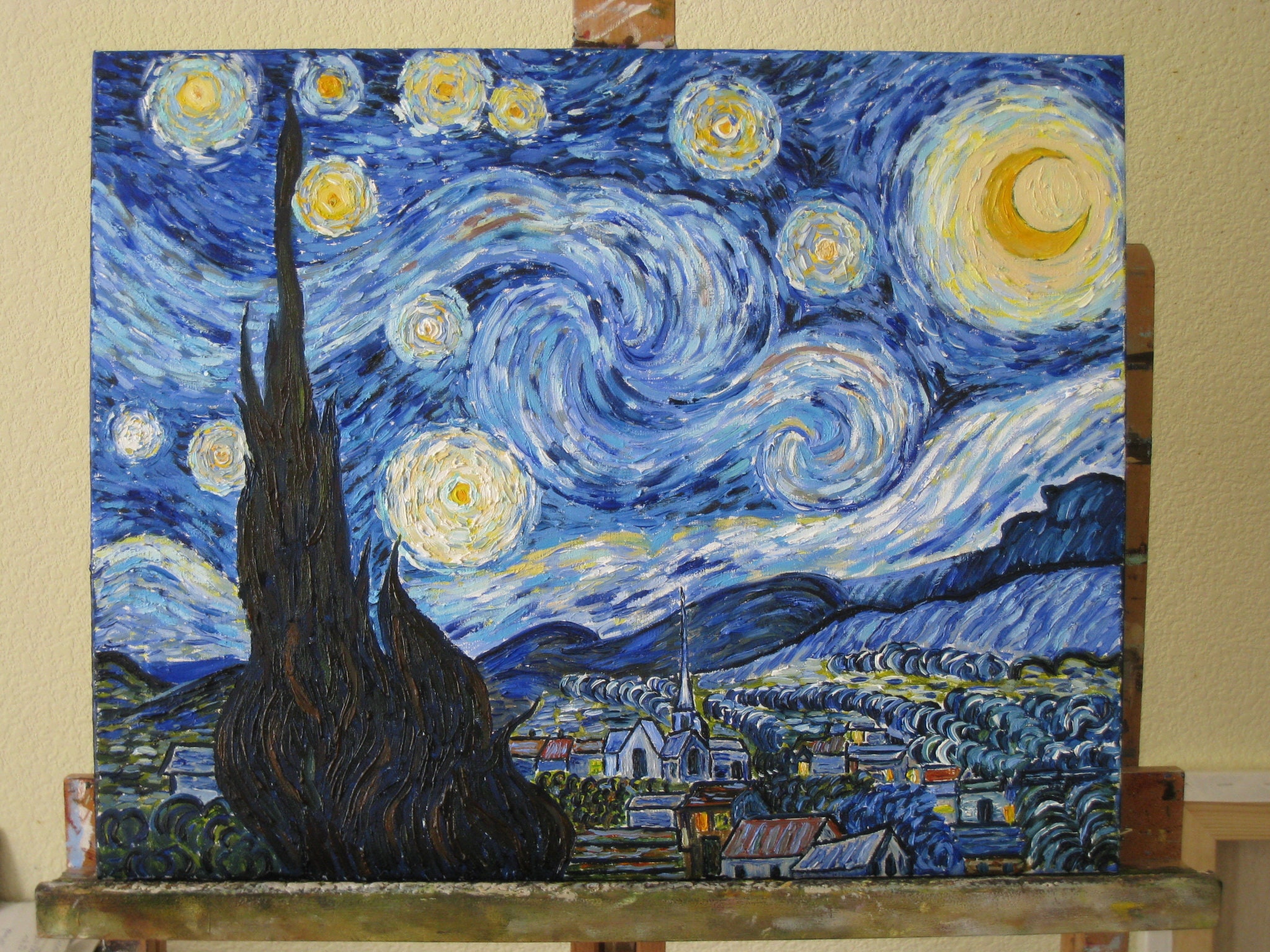 Картина ночь ван. «Звёздная ночь» Ван Гог. Ван Гог Звездная ночь подлинник. Звездная ночь Ван Гога оригинал. Винсент Ван Гог Звёздная ночь оригинал.