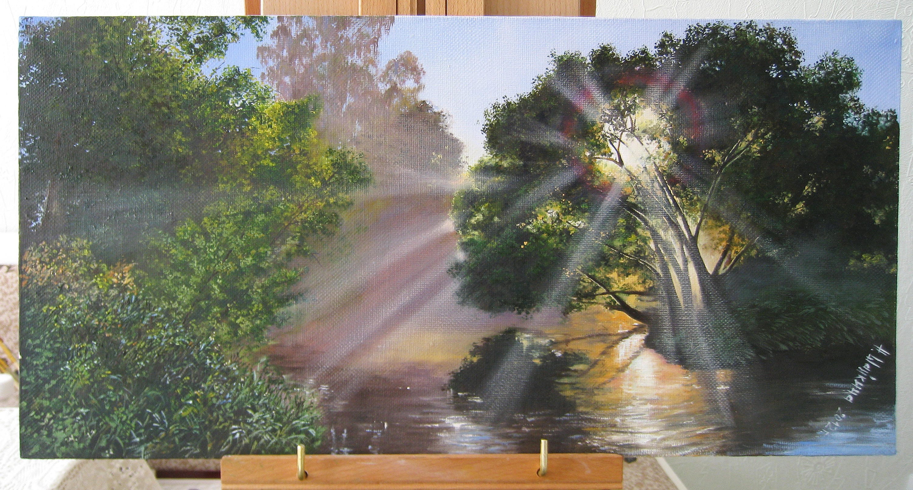 Sunrise Large Landscape Oil Paintings on Canvas Nature Plein | Etsy
