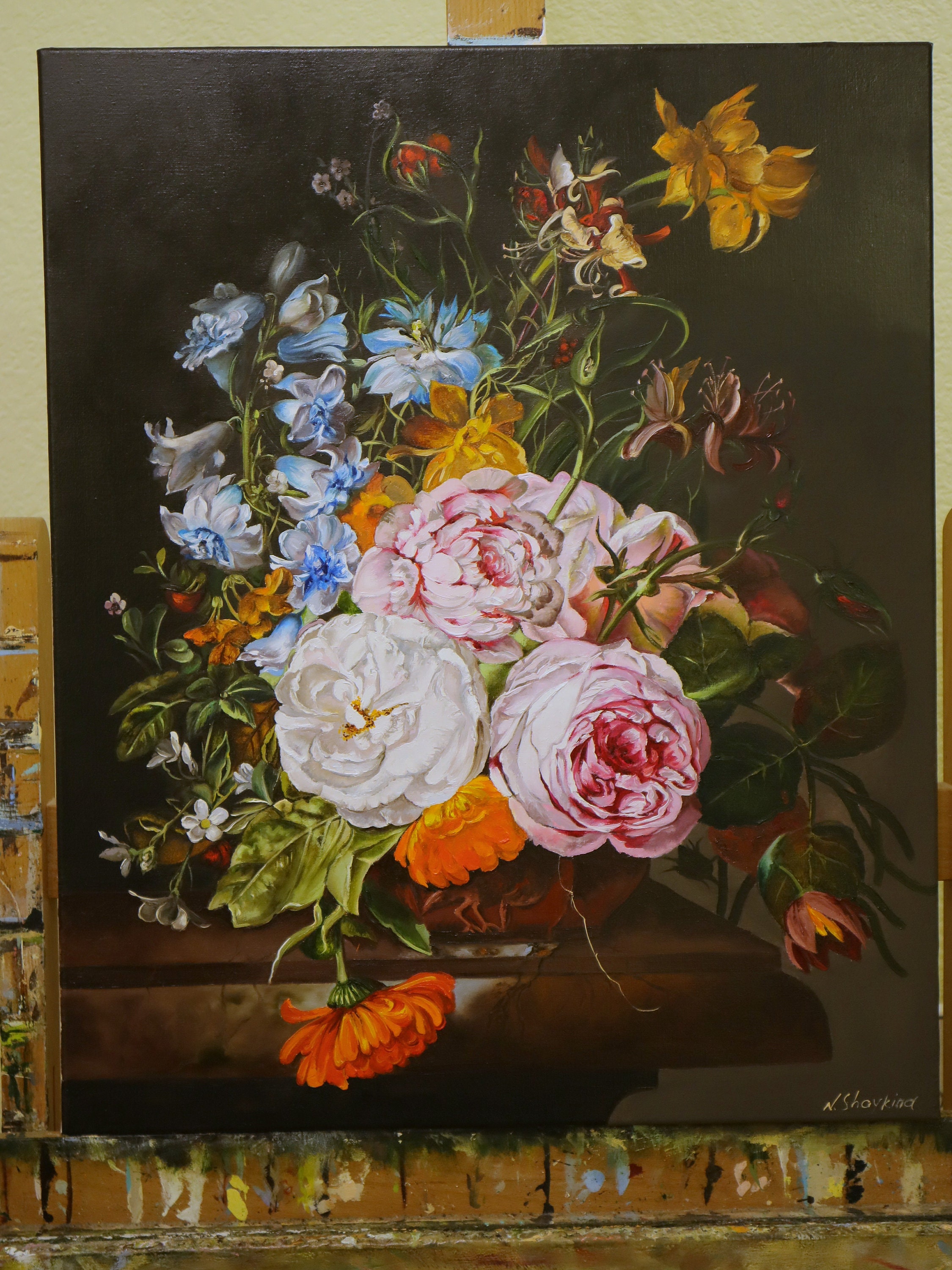 Rachel Ruysch Painting Oil Reproduction, Hand-painted Replicas