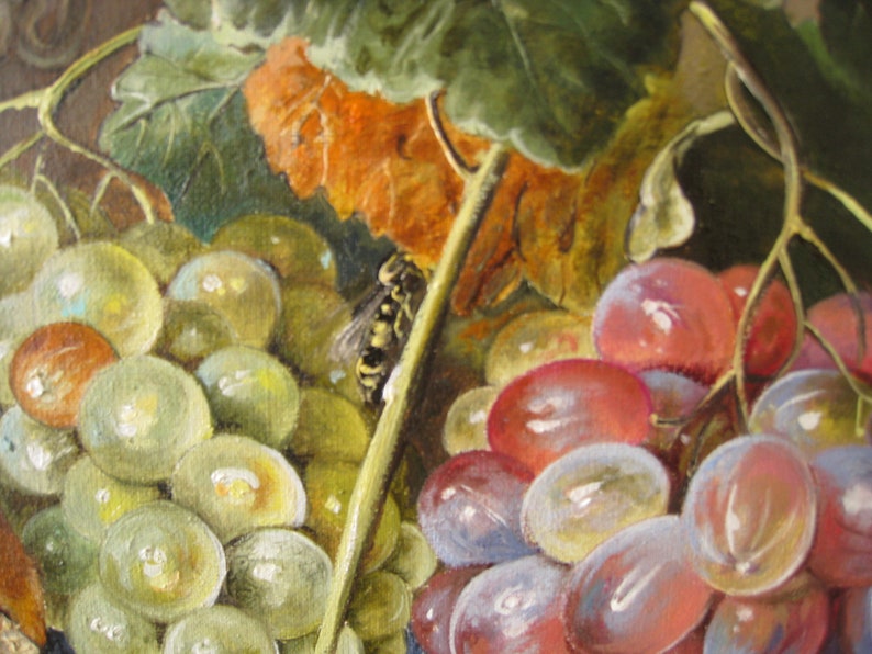 Oil Painting Original Netherlands Large paintings Fruit | Etsy