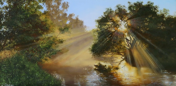 Light for 2024 oil painting