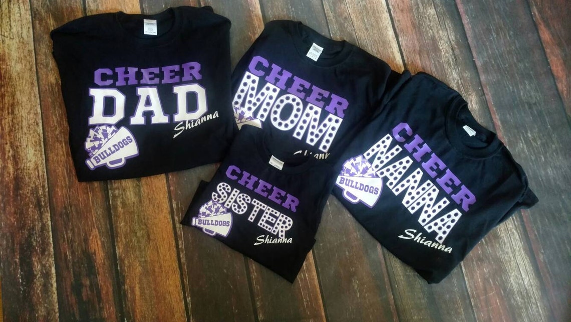 Cheer Shirt Cheer mom shirt Cheer Family shirts Cheer Etsy