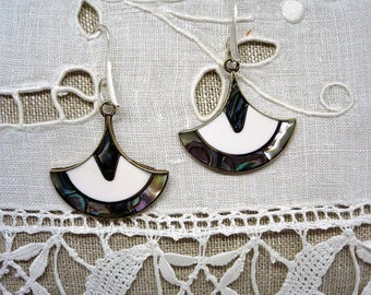 Abalone earrings