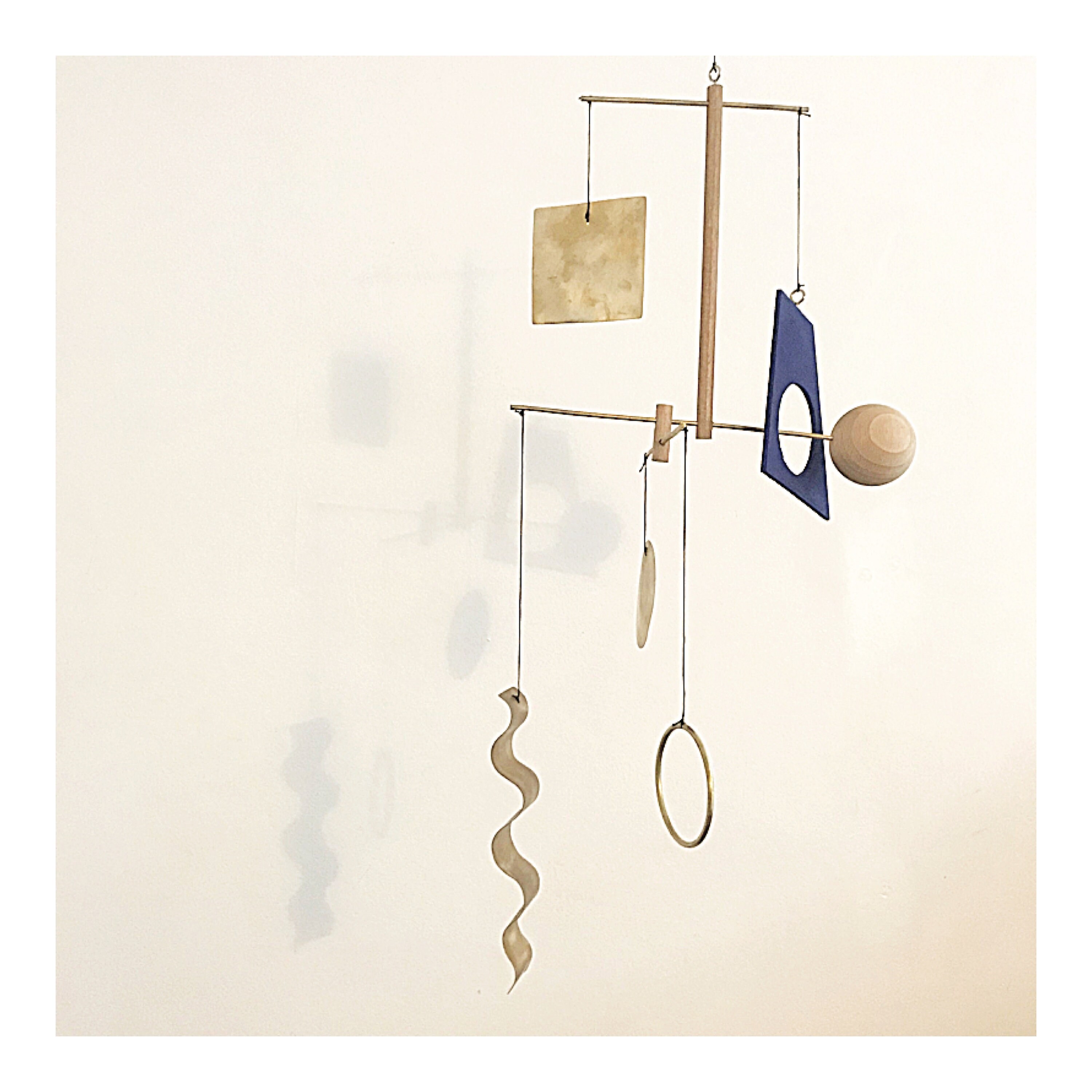 Handgefertigtes Unikat hängende Skulptur. Geometrisches mid | Etsy