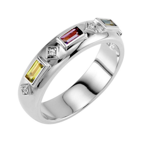 Baguette mothers ring clearance