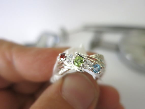 Mothers ring etsy best sale