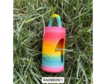 Hands-Free Dog Waste Bag Holder | Dog Poop Bag Carrier | Leash & Bag Attachment | Dog Walking Accessory | 3D Printed Pet Gear