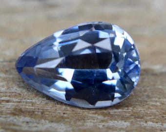 Natural Blue Sapphire | Pear Cut | 1.45 Carat | Unheated Untreated Sapphire | Sapphire Rings | Engagement Rings | Gemstones for Jewellery |