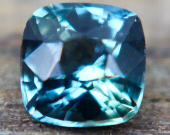 Natural Green Sapphire | Square Cushion Cut | 0.81 Carat | 5.05×3.60 mm | Loose Sapphire | Green Sapphire Rings | Jewellery | Gemstones
