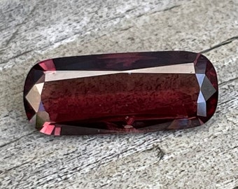 NATURAL RED SPINEL | Cushion Cut | 1.21 Carat | 11.40X4.70 Mm | Spinel Stones | Natural Gemstones | Earth Mined/Sourced Gemstones | Gemstone