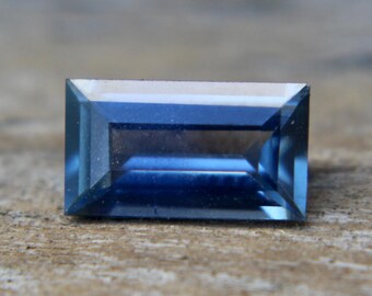Natural Pale Blue Sapphire  | Baguette Cut | 7.10x4.00 mm | 0.79 Carat | No Enhancements | LOOSE Sapphires | Jewellery Making Stones | Blue