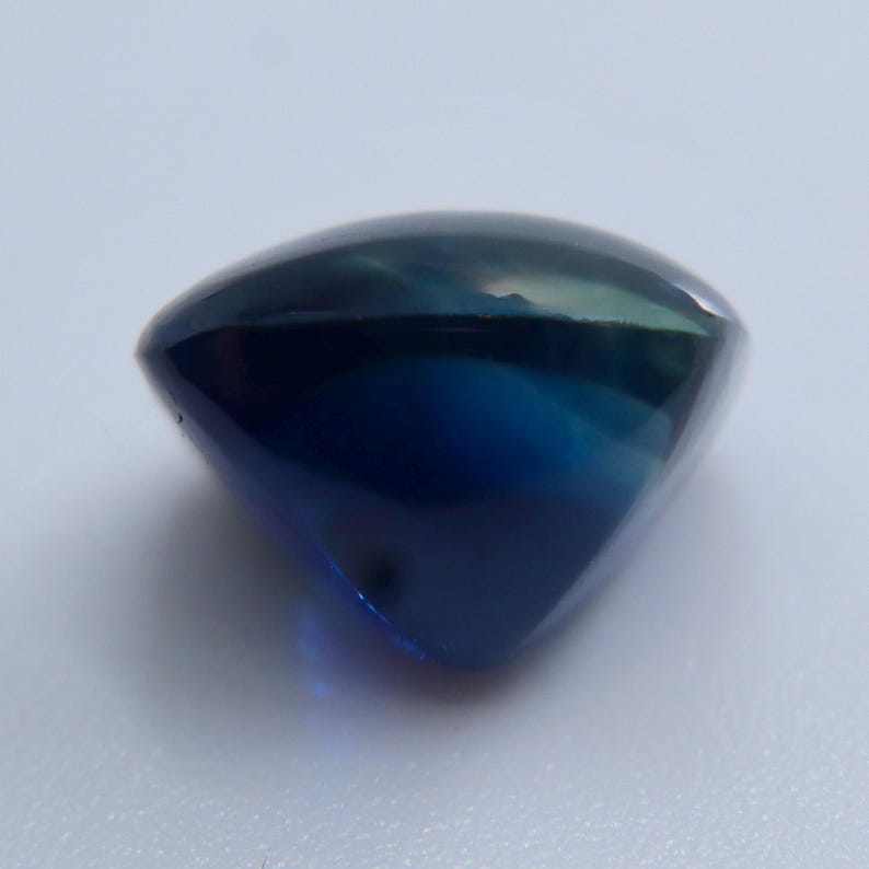 5.64ct Unheated Natural Blue Sapphire Sugarloaf Cut | Rectangular Cushion | Ceylon Sapphire | Earth Sourced Gem | Fine Jewelry Stone image 3