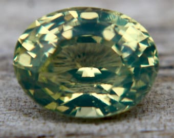 Natural Green Sapphire | 7.80x6.00 mm | 1.80 Carat | Unheated Untreated Sapphire | Loose Sapphire | Green Sapphire Ring | Engagement
