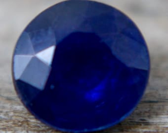 Natural Blue Sapphire | Round Cut | 5.70 mm | Engagement Rings | Wedding Rings | Natural Blue Sapphire Ring | Birth Stones Rings