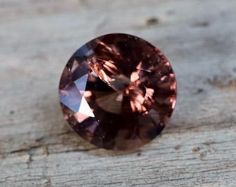 Loose Brown Sapphire | Round Cut | 8.20 mm | 2.68 Carat | Natural Earth sourced Gemstones  | Sapphire Ring