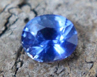 Natural Blue Sapphire | Oval Cut | 5.40x4.76 mm | 0.56 Carat | Sapphire Ring | vintage jewellery  | Ceylon Sapphire Engagement Rings