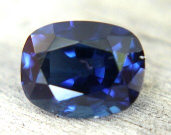Natural Blue Sapphire | Cushion Cut | 1.47 Carat | 7.60x6.02 mm | Blue Sapphire Rings | Engagement Rings | Gemstones Jewellery | Loose Gems