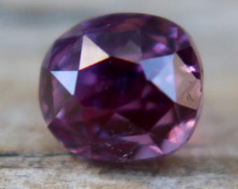 Natural Purplish Pink Sapphire | Cushion Cut | 5.51x4.93 mm | Pink Sapphire Ring | Engagement Ring | Loose Sapphire | Natural Gemstones