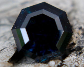 Australian Blue Green Sapphire | Octagonal Cut | 7.00x4.80 mm | 1.88 Carat | Engagement Ring | Wedding Band | Birthday Gifts |