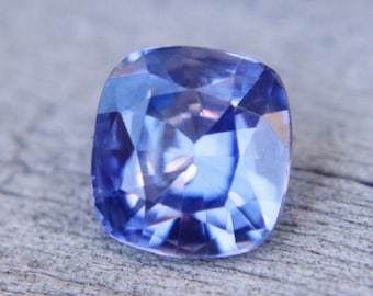 Natural Purple Blue Colour Change Sapphire | Cushion Cut | 1.33 Carat | 6.60X6.25 mm | Sapphire Ring | Engagement Rings
