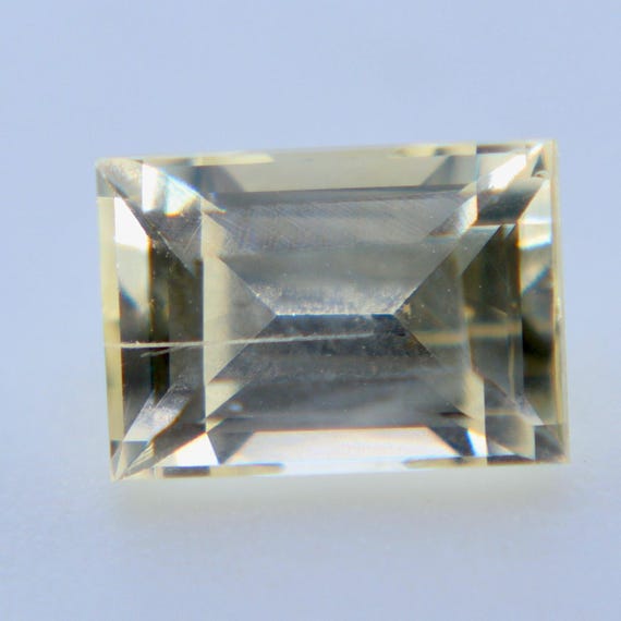 Natural Yellow Sapphire Baguette Cut Carat Unheated Untreated
