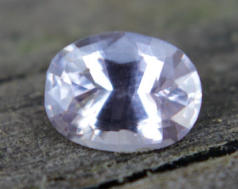 Natural Pale Pink Sapphire |  Cushion Cut | 7.21x5.49 mm | Loose Sapphire | Unset Sapphire | Unheated Untreated Sapphire Gemstone | Sapphire