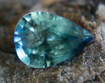 Natural Teal Sapphire | Pear Cut  | 7x5 mm | 0.70 Carat | Sapphire | Loose Green Sapphire | Engagement Rings | Jewellery Settings