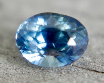 Natural Teal Blue Sapphire | Oval Cut | 6.25x4.82 mm | 0.99 Carat | Loose Green Blue Sapphire | Engagement Ring | Genuine Sapphire Stones