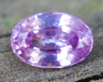 Loose Sapphire | Natural Pink Sapphire | Oval Cut | 1.50 Carat | 8.00x5.50 mm | Gemstone | Unset Unheated Untreated Sapphire