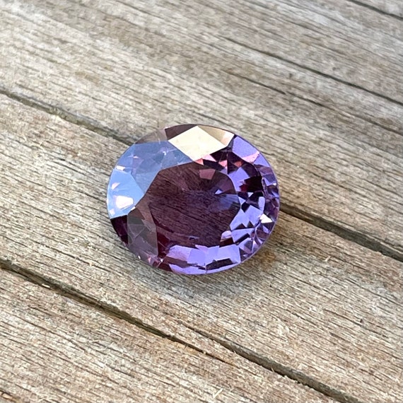 10K Yellow Gold Purple Synthetic Spinel Cocktail Ring 1960 Size 5-3/4 (item  #1334371)