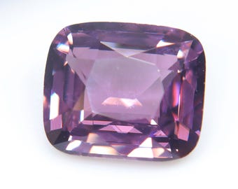 Natural Pinkish Purple Spinel 2.68 Ct Cushion Cut Ceylon Untreated Loose Gemstone for Engagement Ring or Pendant