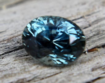 Natural Teal Sapphire | Oval Cut | 1.13 Carat | 6.30x4.88 mm | Blue Green Sapphire | Parti Sapphire | Bi Coloured Sapphire Gemstones