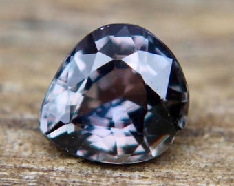 Natural Purple Sapphire | Pear Cut | 6.95x6.25 mm | 1.44 Carat | Loose Gemstone | Unset | Unheated Sapphires | Beautiful Pear Shaped