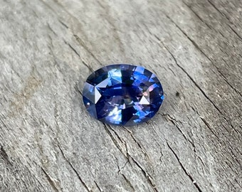 Natural Purple Blue Sapphire | Oval Cut | 1.10 Carat | 7.26x5.54 mm | Rare Sapphire | Engagement Ring | Jewellery Making