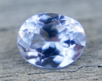 Natural Pale Blue Sapphire | Oval Cut | 6.70x5.45 mm | 1.01 Carat | Engagement Ring | Sapphire Ring | Wedding Rings | Sapphire Ring