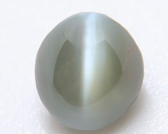 Natural Alexandrite Cat’s Eye 1.85 ct, Oval Ceylon Cabochon, Untreated Color Change Gemstone, Loose Stone for Jewelry