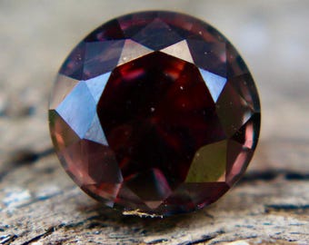 Natural Brown Sapphire | Round Cut | 1.52 Carat | 6.54 mm | Unheated Sapphire | Engagement Ring | Sapphire Ring | Sapphire Stones
