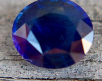 Natural Royal Blue Sapphire 0.91 Carat Oval Cut | Unheated Ceylon Sapphire | Loose Sapphire Gemstone | Engagement Ring Stone | Fine Jewelry