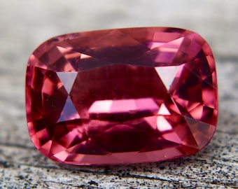 Natural Pink Tourmaline 5.64ct Cushion Cut VVS | Earth-Mined Loose Gemstone | Statement Ring Stone | Engagement Alternative | Faceted Gem