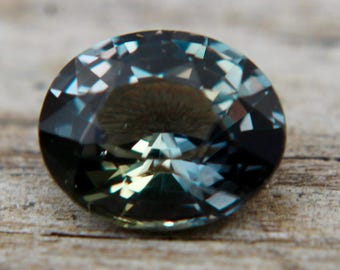 Natural Green Sapphire | Oval Cut | 1.15 Carat | 6.80x5.63 mm | Engagement Ring | Sapphire Ring | Jewellery Making Supplies | Gemstones