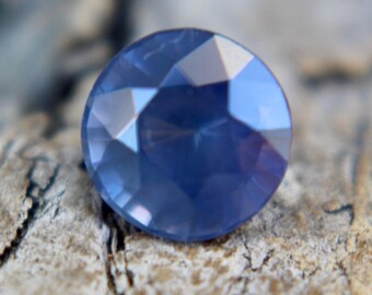 Natural Purple Sapphire | Round Cut | 6  mm | Loose Corundum | Unset Sapphire | Sapphire Ring | Engagement Rings | Sapphire Ring