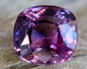Natural Purple Sapphire | Cushion Cut | 1.91 Carat | 7.00x6.60 mm | Jewellery Making Gemstones | Sapphire rings | Jewellery