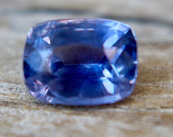 Natural Purple Sapphire | Cushion Cut | 6.90x5.23 mm | 1.28 Carat | Loose Corundum | Sapphire Ring | Engagement Rings | Sapphire Ring